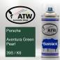 Preview: Porsche, Aventura Green Pearl, 39S / K6: 400ml Sprühdose, von ATW Autoteile West.